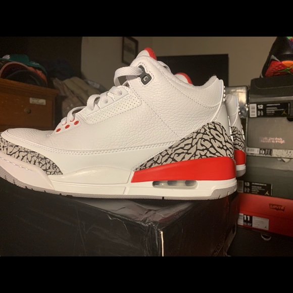 Nike Air Jordan Retro 3 Katrinas worn lightly - Picture 4 of 8